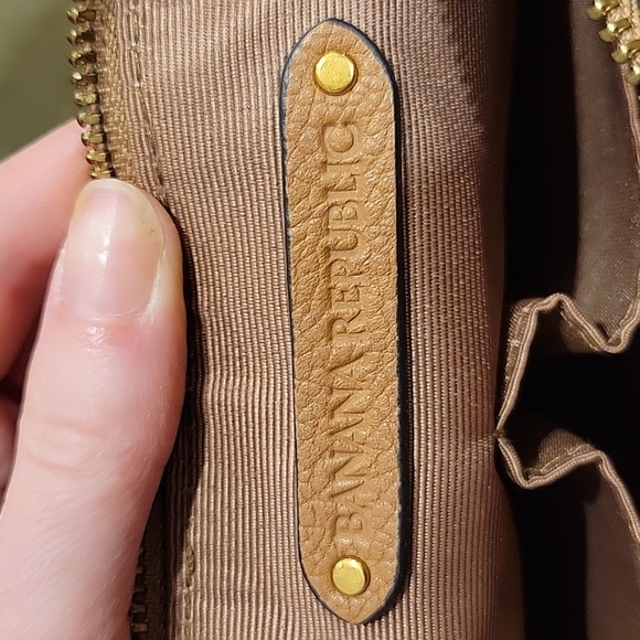 Real leather cross body handbag - Picture 3 of 3